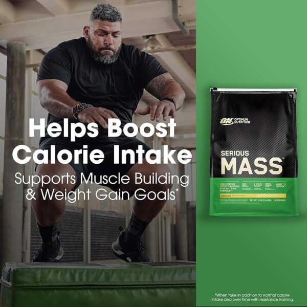 Serious Mass 12 Libras I Optimum Nutrition - Imagen 3