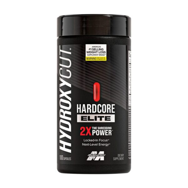 Hydroxycut Hardcore Elite 100 Capsulas | MuscleTech