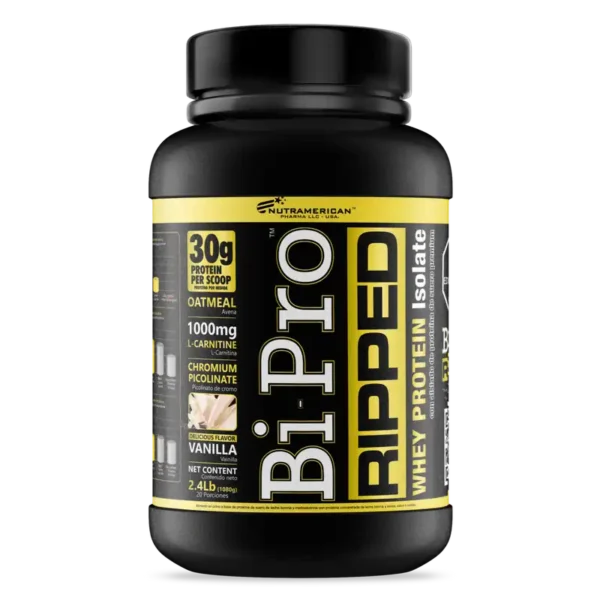 BiPro Ripped 2.4LB - Nutramerican Proteína Aislada