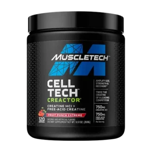 Cell Tech Creactor 120 Servings - Creatina HCl y ácido libre