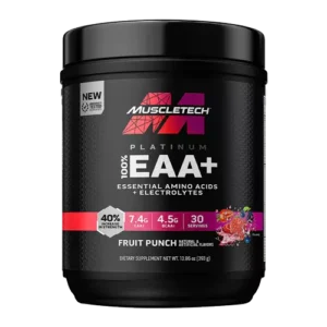 Platinum 100% EAA+ 398g - Aminoácidos esenciales y electrolitos Muscletech