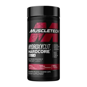 Hydroxycut Hardcore Elite - Termogénico 100 cápsulas Muscletech