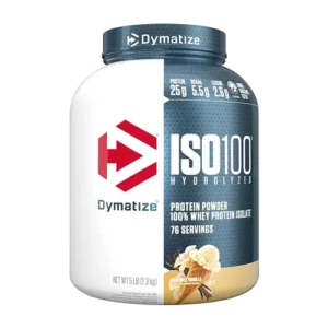 Dymatize ISO100 Hydrolyzed 5LB Proteína Hidrolizada Sabor Vainilla