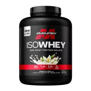 Iso Whey 100% Whey Protein Isolate 5LB - Proteína aislada de suero Muscletech