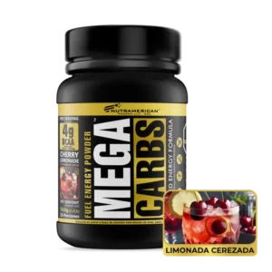 Mega Carbs 1kg de Nutramerican - Fórmula Energética con BCAA