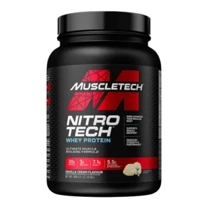 Nitro Tech Whey Protein 2LB - Proteína de suero y creatina Muscletech