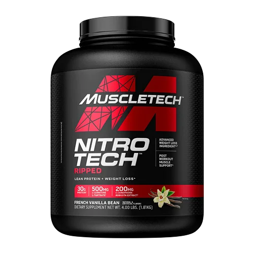 Nitro Tech Ripped 4LB - Proteína y pérdida de grasa Muscletech