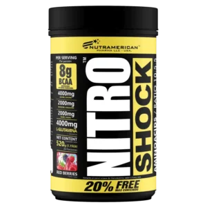 Nitro Shock 520g de Nutramerican - Aminoácidos con Glutamina