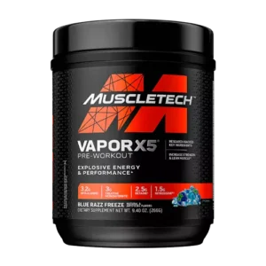 Vapor X5 Pre-Workout 266g - Pre-entreno con creatina y beta-alanina Muscletech