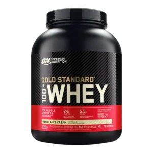 Optimum Nutrition Gold Standard Whey 5LB - Proteína Aislada 100% Whey