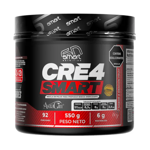 CRE4 Smart  92 Serv- Creatina Monohidrato | Smart Nutrition