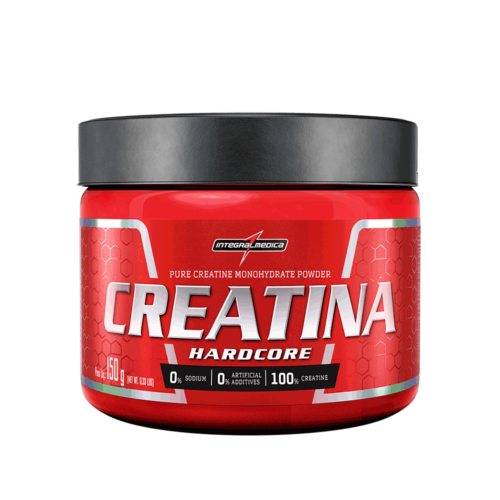 Creatina Hardcore 150g Integralmédica 50 Servicios