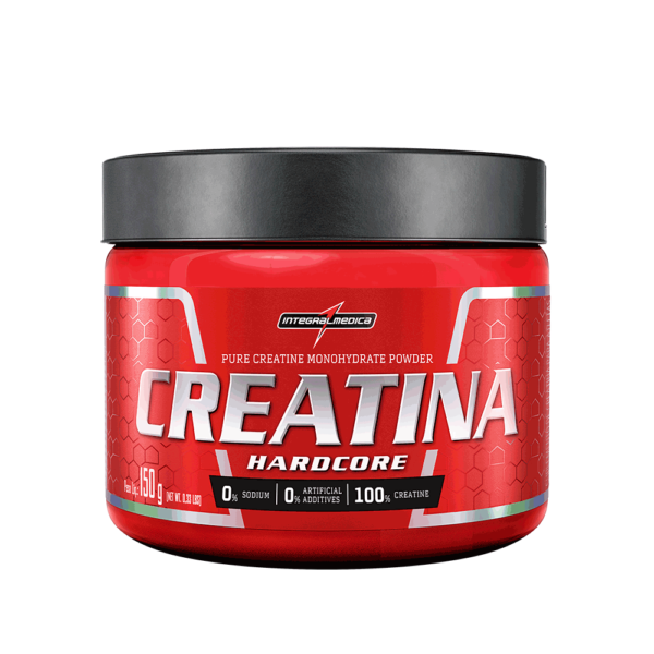 Creatina Hardcore 150g Integralmédica 50 Servicios