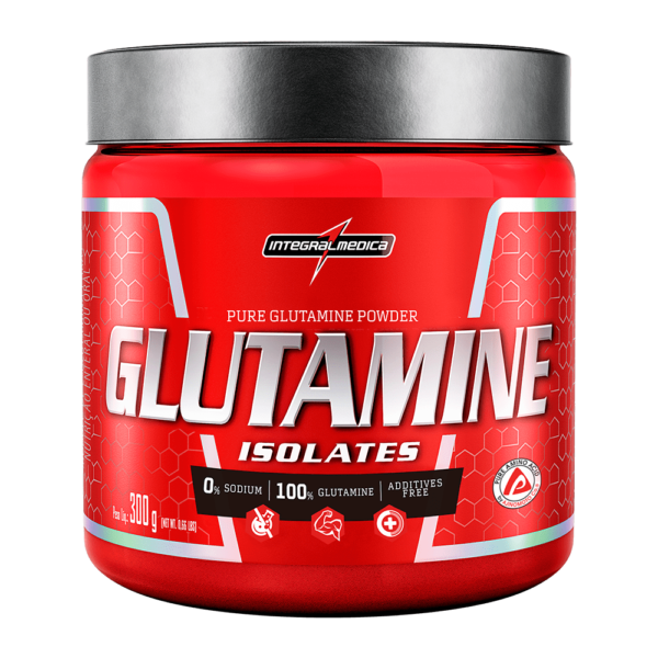 Glutamine Isolates 300g - 60 servicios - Integralmédica