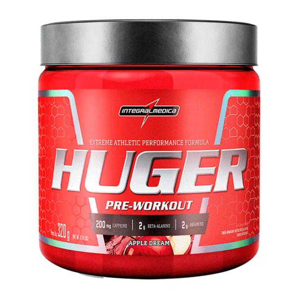 Huger Pre-Workout 320g - 40 servicios - Integralmédica