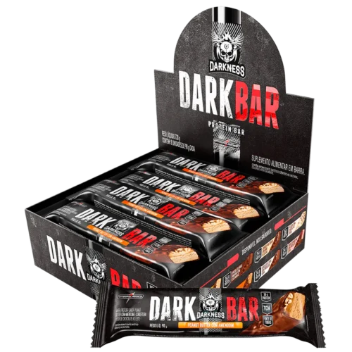 Dark Bar Proteína 90g Peanut Butter Darkness