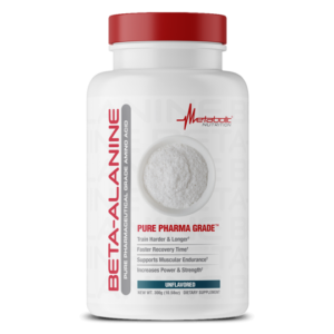 Beta Alanine 300g Metabolit Nutrition, suplemento de aminoácidos para mejorar el rendimiento físico