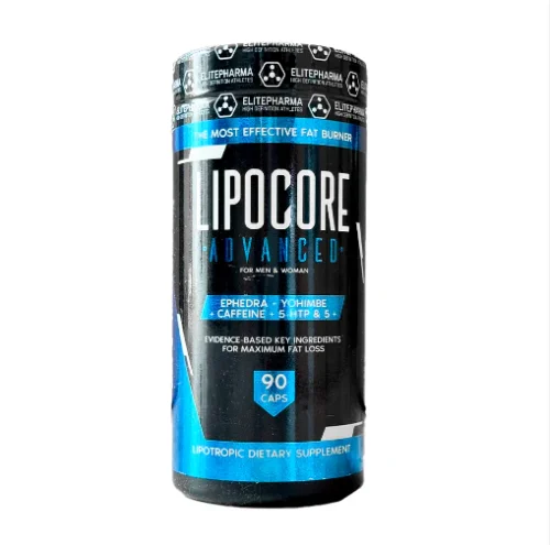 Lipocore Advanced ElitePharma 90 Cápsulas quemador de grasa