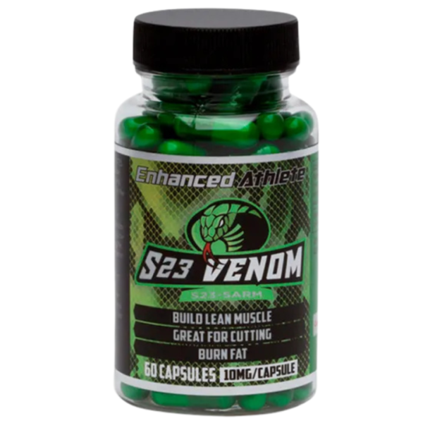 S23 Venom 10mg 60 Cápsulas I Enhanced Athlete