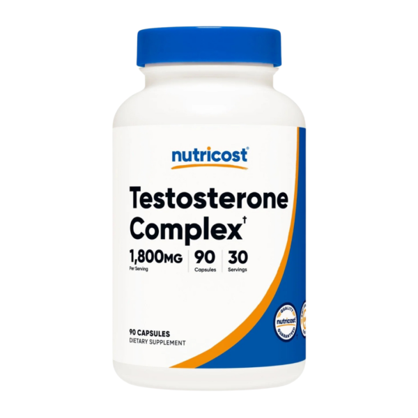 Testosterone Complex 1800 mg 90 Cápsulas – Nutricost