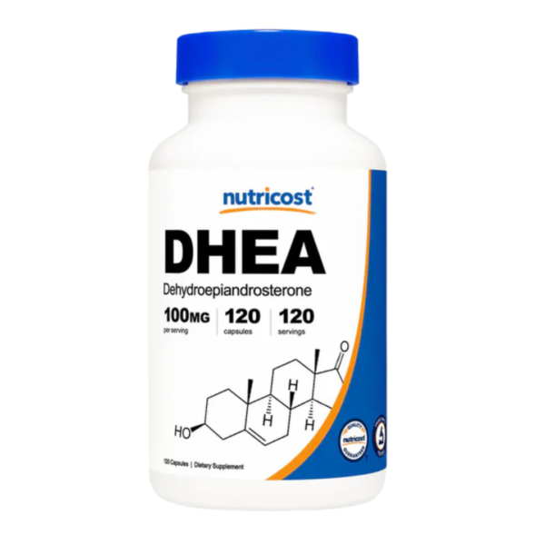 DHEA 100 mg 120 Cápsulas I Nutricost