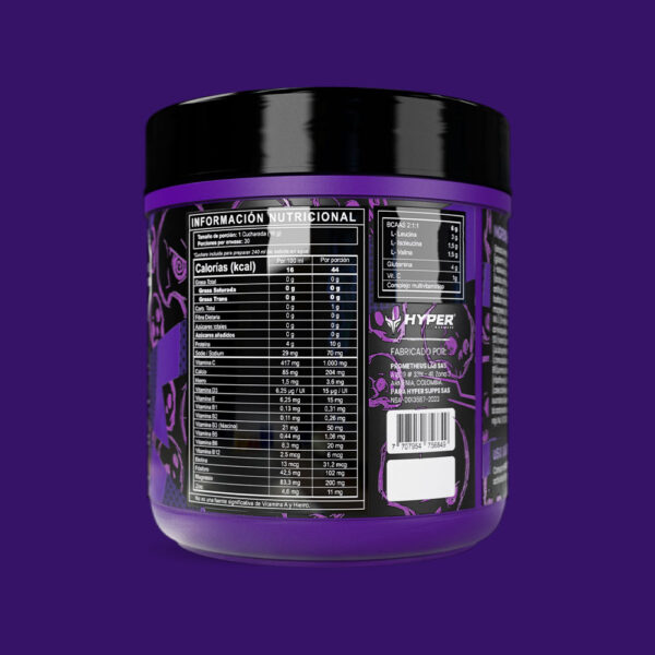 Factor 30 servicios de Hyper - Pre-entreno con BCAA