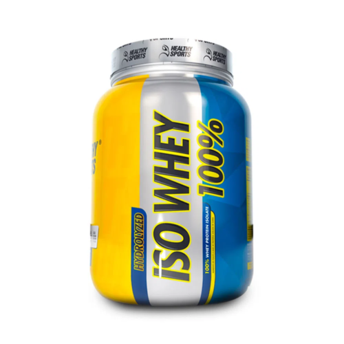 ISO Whey Hydrolyzed 100% de 5LB de Healthy Sports, proteína aislada para recuperación muscular.