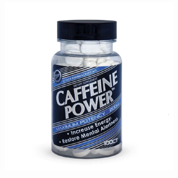 Caffeine Power 200mg HI-TECH - Aumenta Energía y Alerta Mental