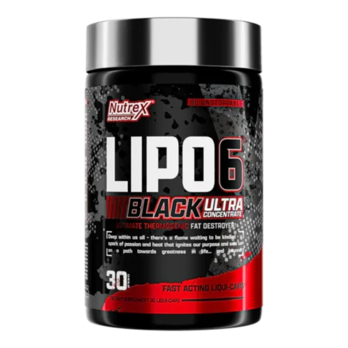 Lipo 6 Black Ultra Concentrate Nutrex - Quemador de Grasa Extremo