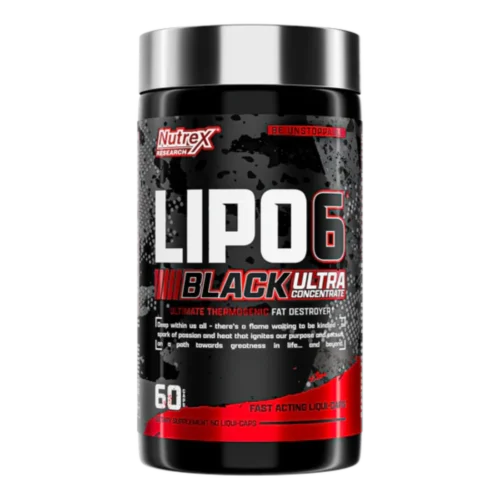 Lipo 6 Black Ultra Concentrate Nutrex - Quemador de Grasa Extremo