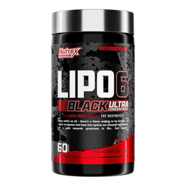 Lipo 6 Black Ultra Concentrate Nutrex - Quemador de Grasa Extremo