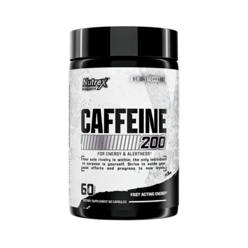 Caffeine 200 Nutrex - Energía y Alerta Rápida en Cápsulas Líquidas