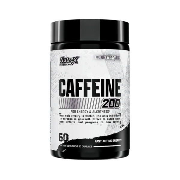 Caffeine 200 Nutrex - Energía y Alerta Rápida en Cápsulas Líquidas