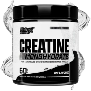 Creatine Monohydrate 300g Nutrex - Aumenta la Fuerza y el Rendimiento