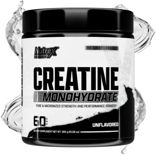 Creatine Monohydrate 300g Nutrex - Aumenta la Fuerza y el Rendimiento