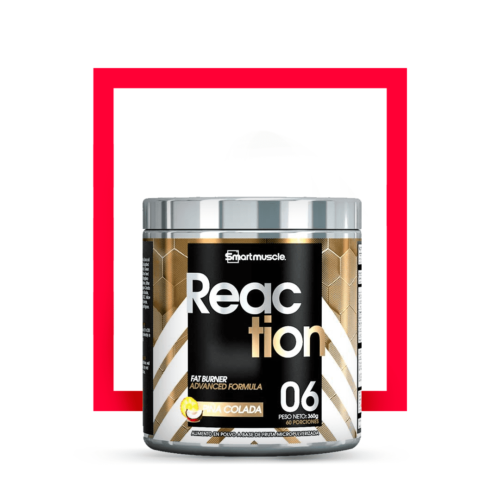 Reaction Fat Burner 360g Smart Muscle Quemador de grasa