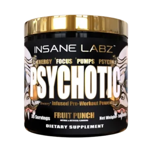 Psychotic Gold Pre-Workout de Insane Labz (35 servicios)