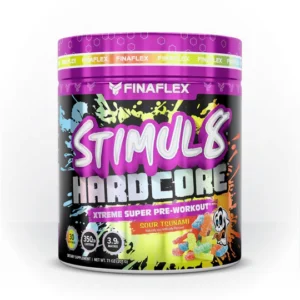 Stimulat8 Hardcore Pre-Workout de Finaflex - 30 servicios de energía extrema