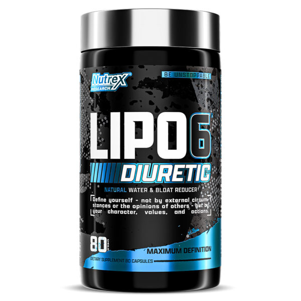 Lipo 6 Diuretic Nutrex - Reductor Natural de Agua y Hinchazón