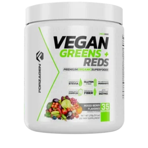 Vegan Greens + Reds Forzagen, 35 Servings, Organic Superfoods