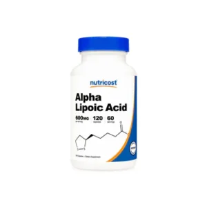 Alpha Lipoic Acid Nutricost 600mg con 120 cápsulas