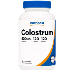 Colostrum Nutricost 500 mg 120 Cápsulas - Inmunidad y Digestión