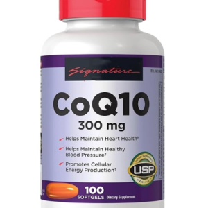 Botella de CoQ10 300 mg Kirkland Signature 100 cápsulas