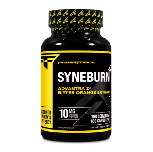 SYNEBURN 10mg 180 cápsulas Primaforce, extracto de naranja amarga sinefrina