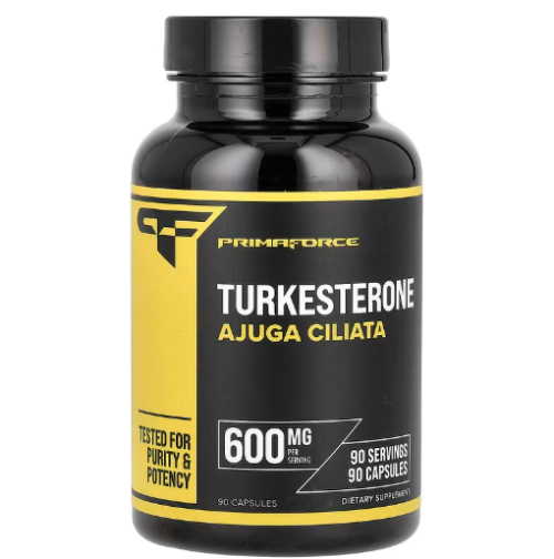 Turkesterone 600mg 90 cápsulas Primaforce, suplemento de Ajuga Ciliata