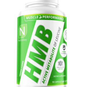 HMB 90 Cápsulas NutraKey - Preserva Masa Muscular y Reduce el Catabolismo