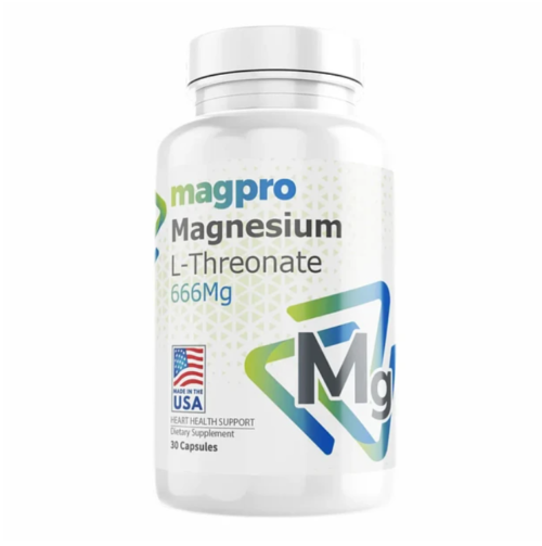 Frasco de Magnesium L-Threonate 666 mg 30 cápsulas de Magpro