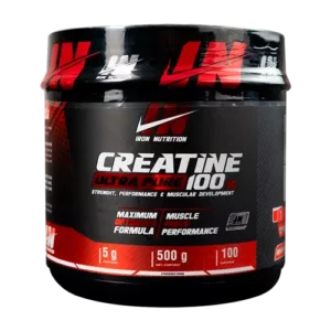 Creatina Ultra Pure 100% Iron Nutrition 500g - 100 porciones