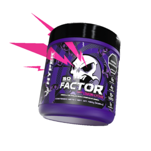 Factor 30 servicios de Hyper - Pre-entreno con BCAA