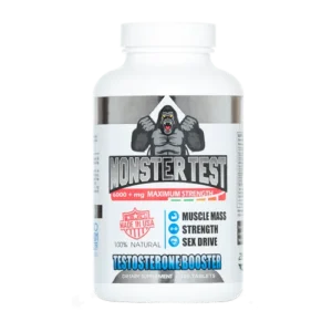 Monster Test Testosterone Booster de Angry Supplements (120 tabletas)